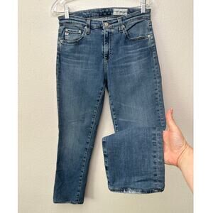 AG Adriano Goldschmied Prima Crop Cigarette Jeans Blue Women’s 29R
